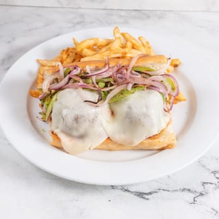 Spicy Meatball Sandwich